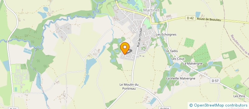 localisation de l'entreprise MONSIEUR BILLY POULAILLER à MARTINET