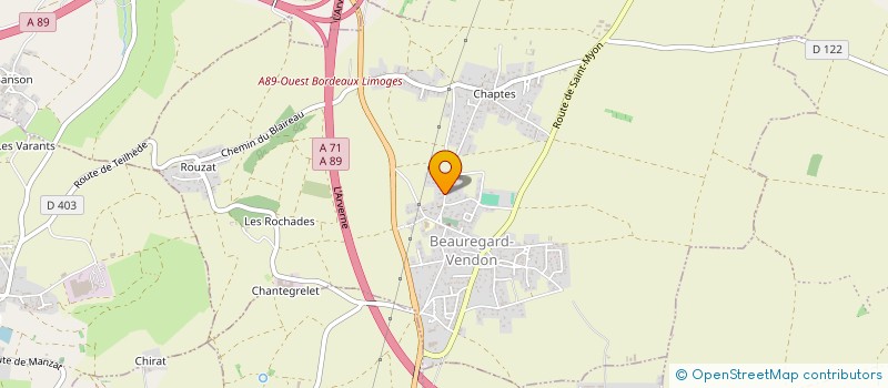 localisation de l'entreprise MONSIEUR BILLY REINHARD  COMBRONDE