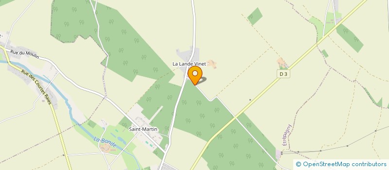 localisation de l'entreprise MONSIEUR BILLY TROGNON à ETREPAGNY