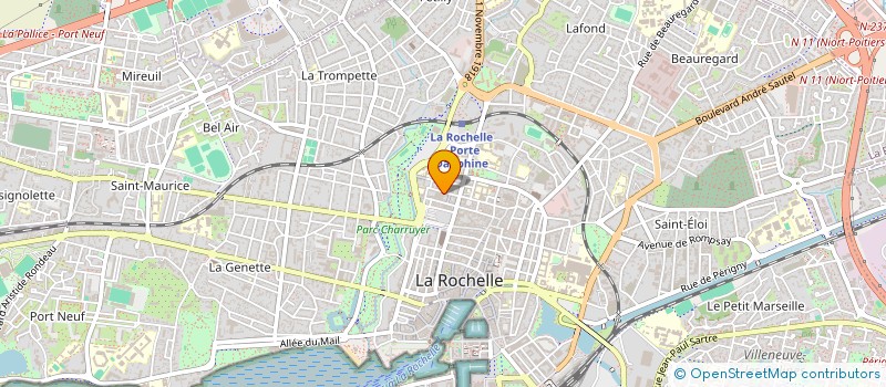 localisation de l'entreprise MONSIEUR BILLY WILFREET TONOUO NEMOGNE  LA ROCHELLE