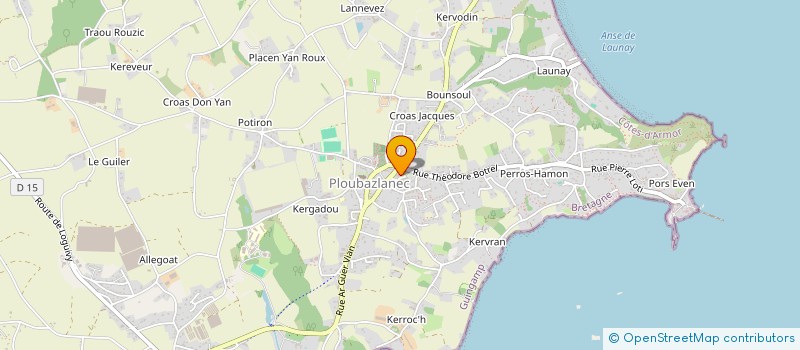 localisation de l'entreprise MONSIEUR BILLY ZIEGLER  PLOUBAZLANEC