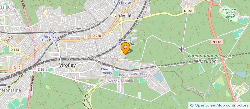 localisation de l'entreprise MONSIEUR BILYAL KISELV à CHAVILLE