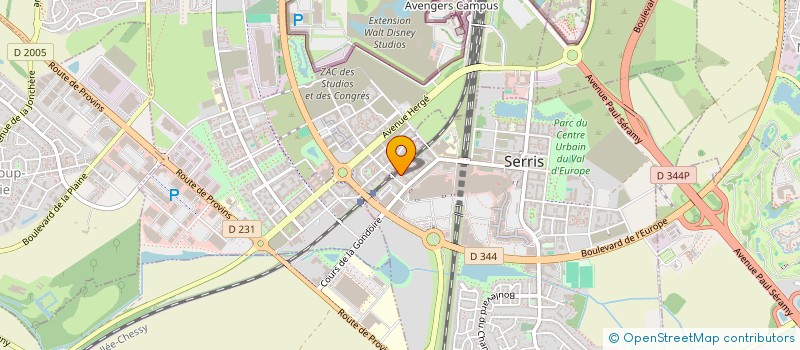 localisation de l'entreprise MONSIEUR BIN LIANG  BUSSY-SAINT-GEORGES