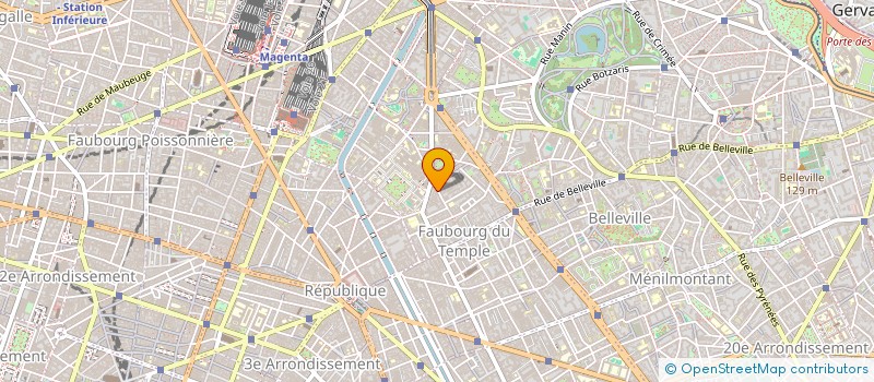 localisation de l'entreprise MONSIEUR BIN ZHAN à PARIS
