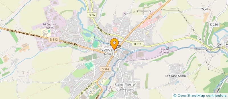 localisation de l'entreprise MONSIEUR BIN ZHOU  CONDE-EN-NORMANDIE