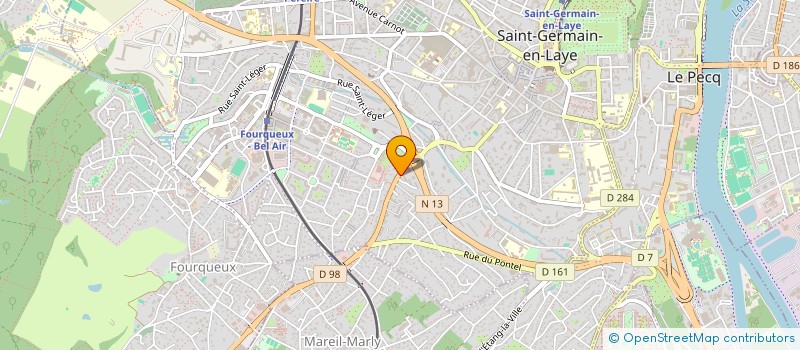 localisation de l'entreprise MONSIEUR BINAFOU DIARRA  SAINT-GERMAIN-EN-LAYE