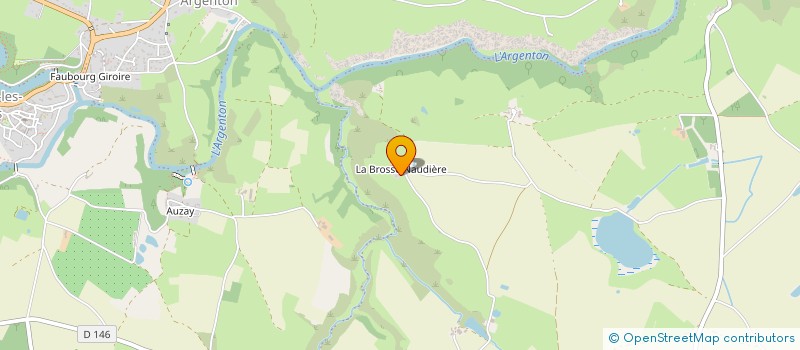 localisation de l'entreprise MONSIEUR BINARD FRANCK  ARGENTONNAY