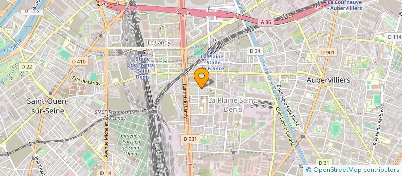 localisation de l'entreprise MONSIEUR BINBIN LI  SAINT-DENIS