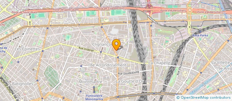 localisation de l'entreprise MONSIEUR BINGO MASSIMILIANO  PARIS