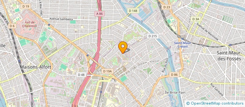 localisation de l'entreprise MONSIEUR BINGQIAN XU à CRETEIL