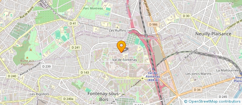 localisation de l'entreprise MONSIEUR BINGQING WU à FONTENAY-SOUS-BOIS