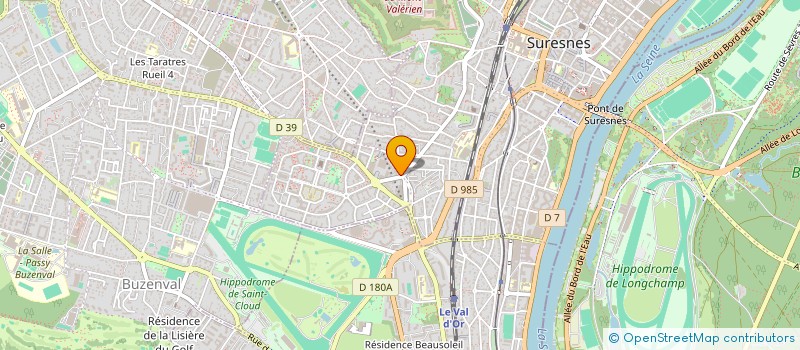 localisation de l'entreprise MONSIEUR BINREN JIANG à SURESNES