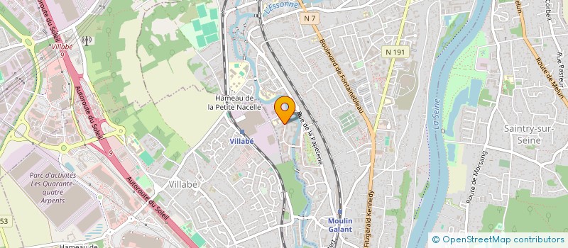 localisation de l'entreprise MONSIEUR BIRAHIMA FOFANA à CORBEIL-ESSONNES