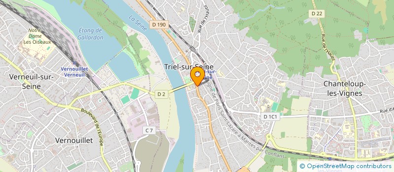 localisation de l'entreprise MONSIEUR BIRAHIMA SIDIBE à TRIEL-SUR-SEINE