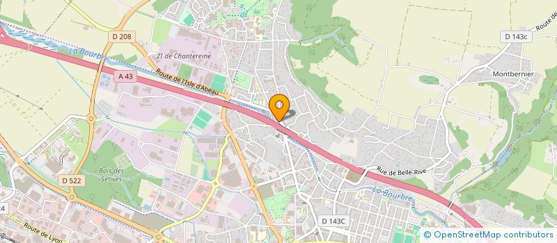 localisation de l'entreprise MONSIEUR BIRAHIMA TAMBADOU  BOURGOIN-JALLIEU