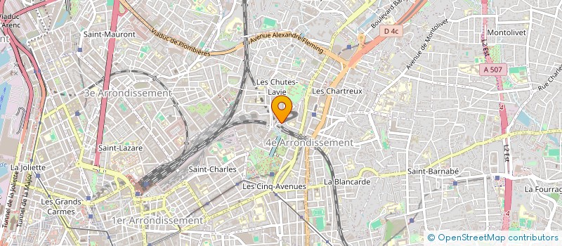 localisation de l'entreprise MONSIEUR BIRAMA DIENE DIALLO à MARSEILLE