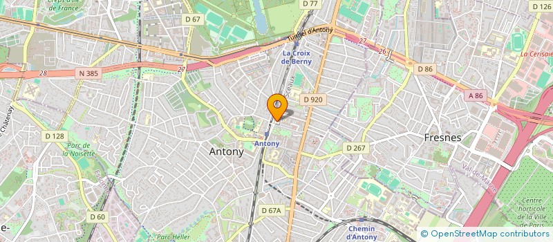 localisation de l'entreprise MONSIEUR BIRAMA MBARKE à ANTONY