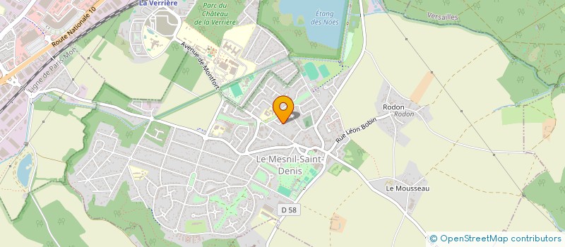 localisation de l'entreprise MONSIEUR BIRAME DIOP  MESNIL-SAINT-DENIS (LE)