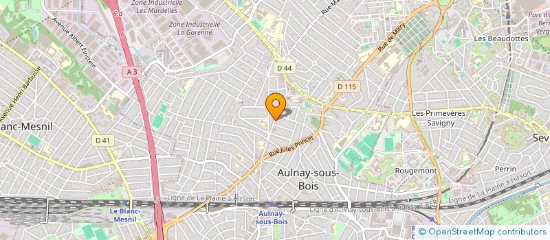 localisation de l'entreprise MONSIEUR BIRAMOU TRAORE à AULNAY-SOUS-BOIS