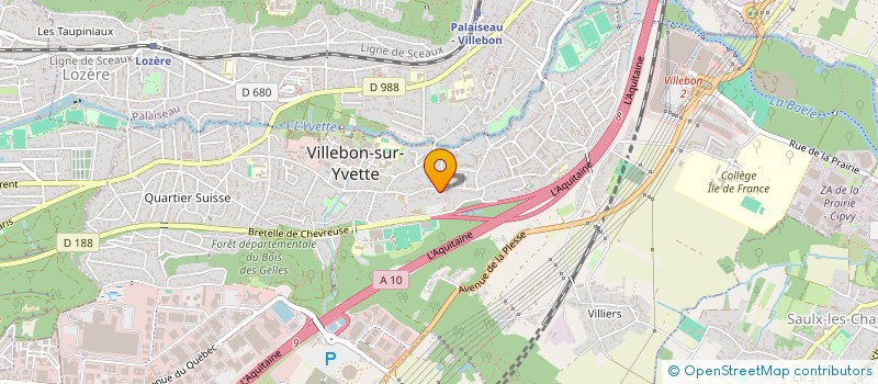 localisation de l'entreprise MONSIEUR BIRANE THIAM à VILLEBON-SUR-YVETTE
