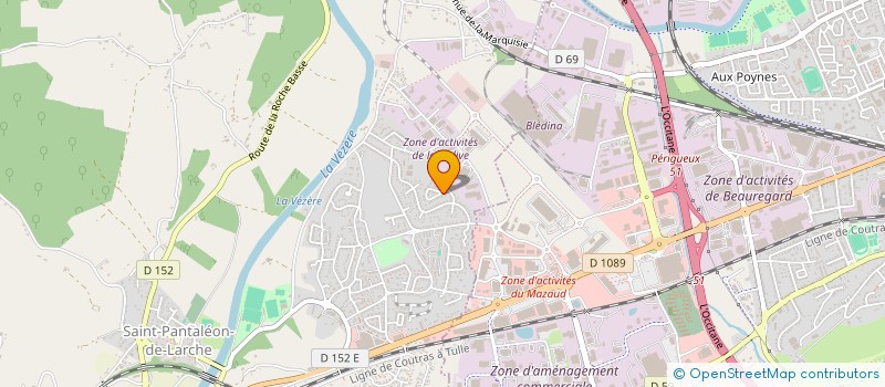 localisation de l'entreprise MONSIEUR BIRCAN ORUC  SAINT-PANTALEON-DE-LARCHE