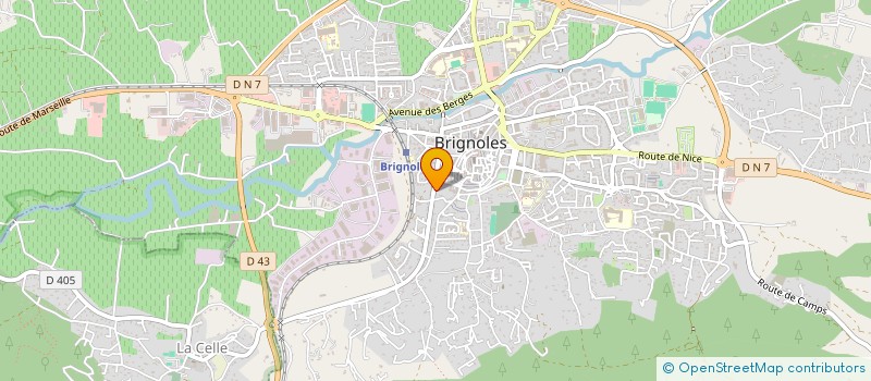 localisation de l'entreprise MONSIEUR BIRHAT GUNER à BRIGNOLES