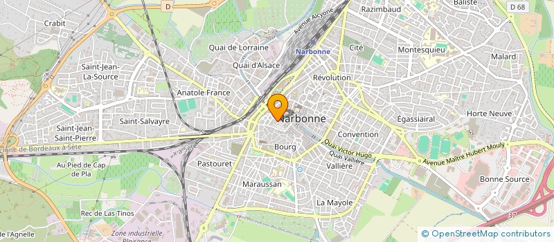 localisation de l'entreprise MONSIEUR BIROL ALPYILDIZ à NARBONNE