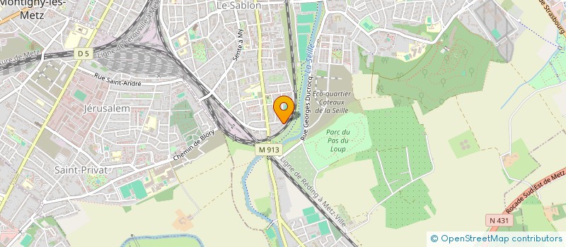 localisation de l'entreprise MONSIEUR BIROL ATES  METZ