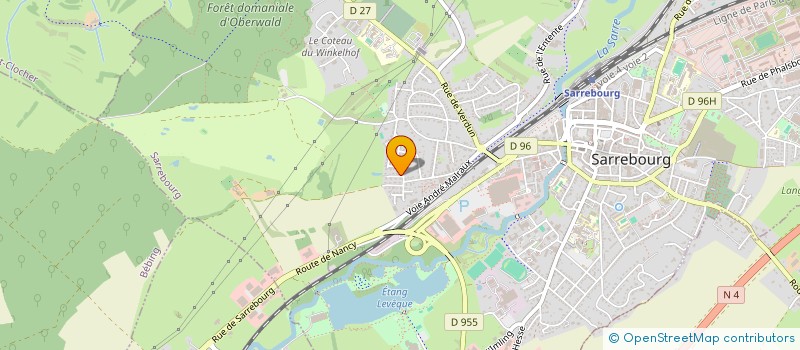 localisation de l'entreprise MONSIEUR BIRTAN CAKIR  SARREBOURG