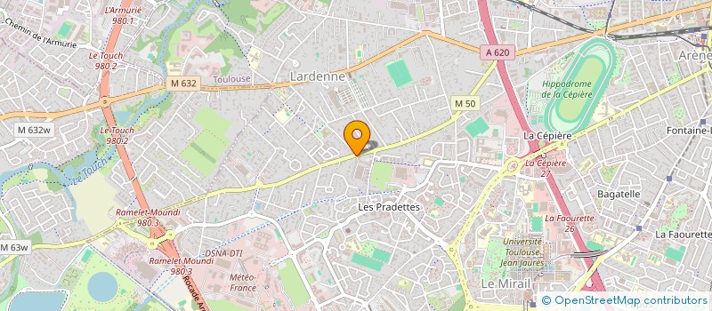 localisation de l'entreprise MONSIEUR BIRUK SEIFU WELDESILASSE  TOULOUSE