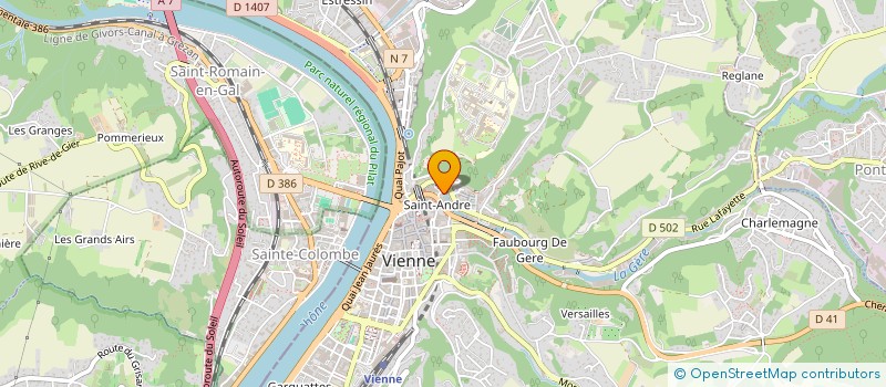 localisation de l'entreprise MONSIEUR BISHWAJIT DAS à VIENNE