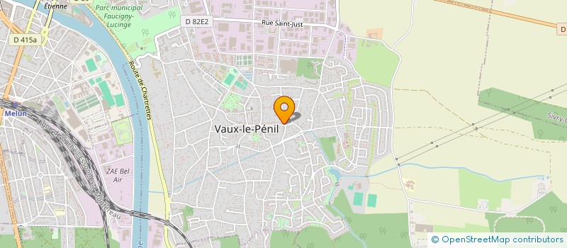 localisation de l'entreprise MONSIEUR BISI MBUEMBUE à VAUX-LE-PENIL
