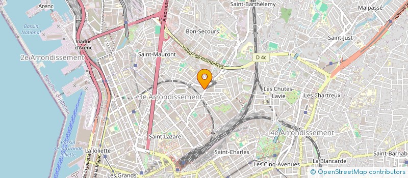 localisation de l'entreprise MONSIEUR BISMARK ONYINA à MARSEILLE