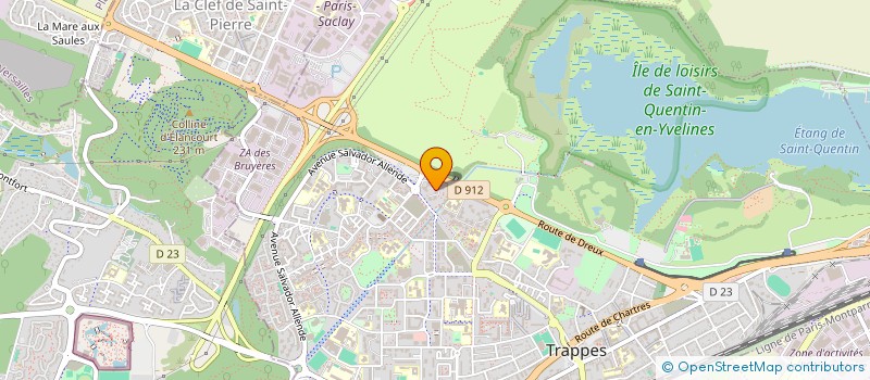 localisation de l'entreprise MONSIEUR BISMILLAH MAZAFARAI  TRAPPES