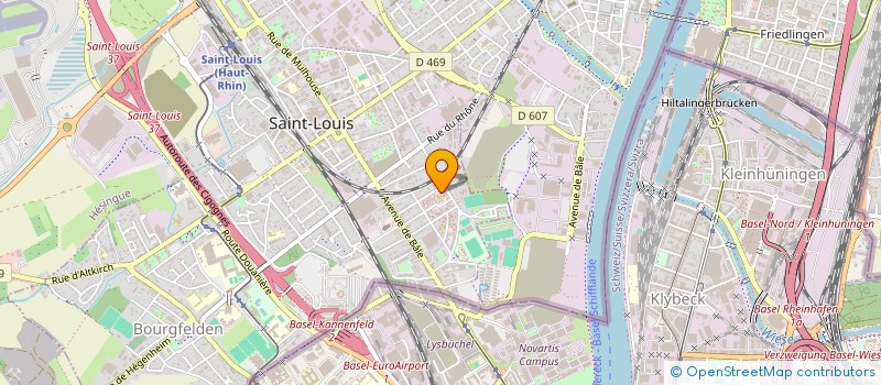 localisation de l'entreprise MONSIEUR BISMILLAH REZAI  SAINT-LOUIS