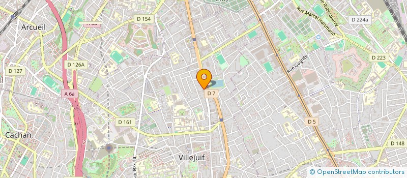 localisation de l'entreprise MONSIEUR BISSETON DOSSA  VILLEJUIF