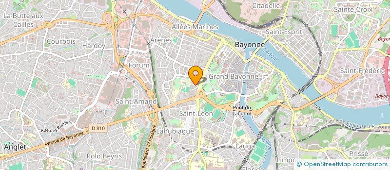 localisation de l'entreprise MONSIEUR BIXENTE ETCHEHANDY à BAYONNE