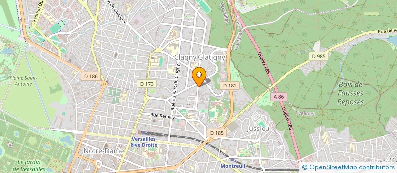 localisation de l'entreprise MONSIEUR BIXENTE LITT à VERSAILLES