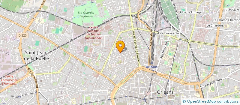 localisation de l'entreprise MONSIEUR BIXENTE ORRANC à ORLEANS
