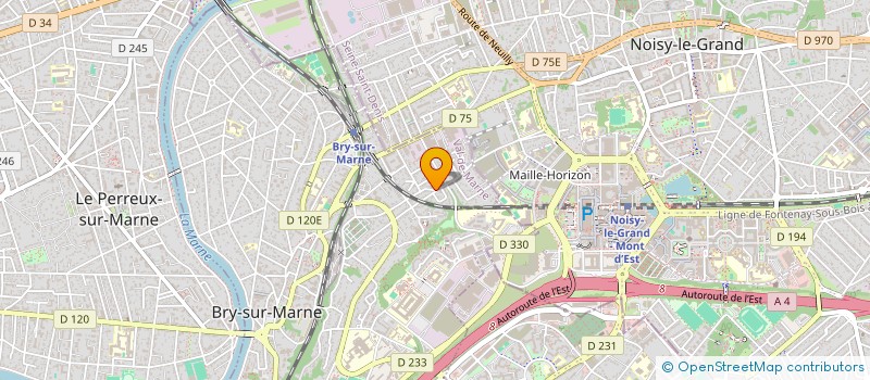 localisation de l'entreprise MONSIEUR BIXENTE ROUX à BRY-SUR-MARNE