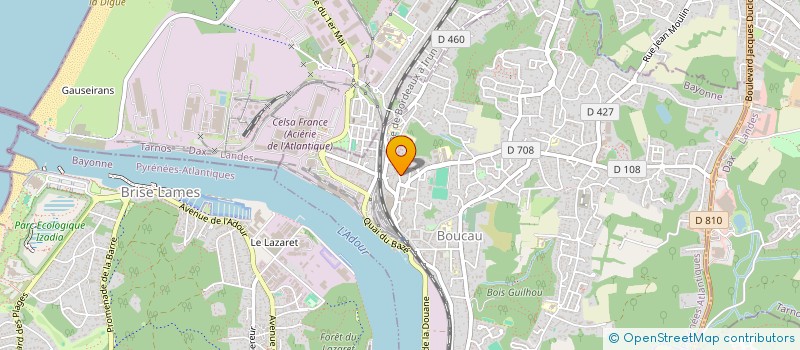 localisation de l'entreprise MONSIEUR BIXENTE VILLACAMPA  BOUCAU