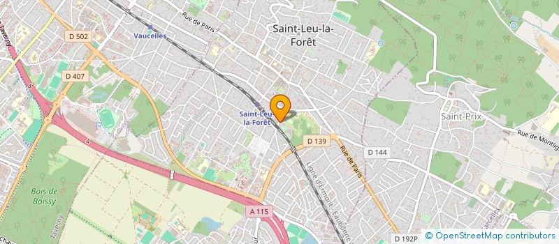 localisation de l'entreprise MONSIEUR BJORN DR DIETRICH  SAINT-LEU-LA-FORET