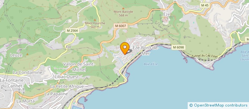 localisation de l'entreprise MONSIEUR BLAINEDON BANDOLIN ROSARIO  EZE