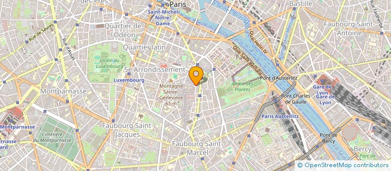 localisation de l'entreprise MONSIEUR BLAISE ANDRE GEORGES  PARIS