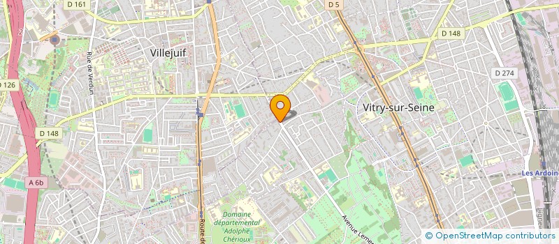 localisation de l'entreprise MONSIEUR BLAISE BARDISSA à VITRY-SUR-SEINE