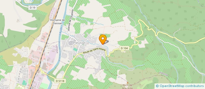 localisation de l'entreprise MONSIEUR BLAISE BRUNASSO  PIEUSSE