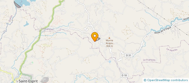 localisation de l'entreprise MONSIEUR BLAISE CLUSEL  LE FRANCOIS