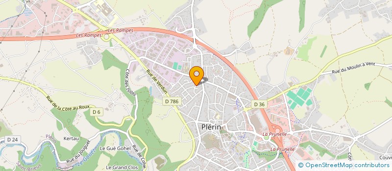 localisation de l'entreprise MONSIEUR BLAISE DOUILLET à PLERIN
