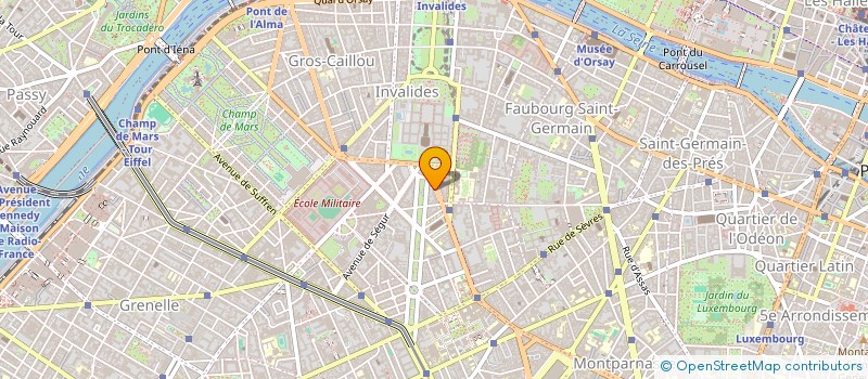 localisation de l'entreprise MONSIEUR BLAISE EGLIE-RICHTERS  PARIS