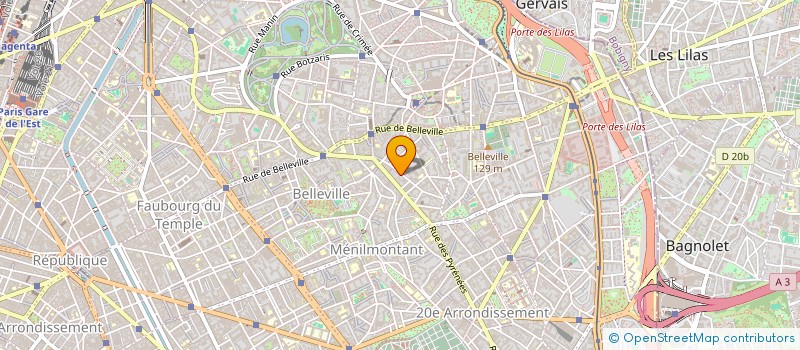 localisation de l'entreprise MONSIEUR BLAISE GARGADENNEC  PARIS